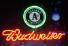 Budweiser Oakland Athletics Neon Sign Light Lamp