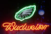 Budweiser Philadelphia Eagles Neon Sign Light Lamp
