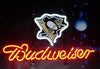 Budweiser Pittsburgh Penguins Neon Sign Light Lamp