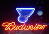 Budweiser St. Louis Blues Neon Sign Light Lamp