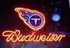 Budweiser Tennessee Titans Neon Sign Light Lamp