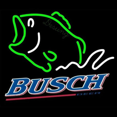 Busch Fish (Alcohol - Beer) Neon LED Sign
