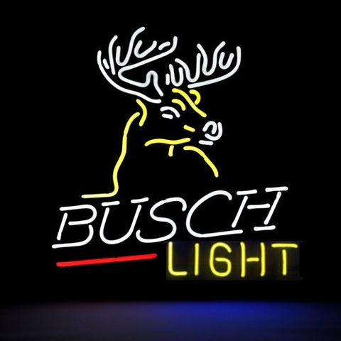 Busch Light Deer Beer Neon Sign Light Lamp