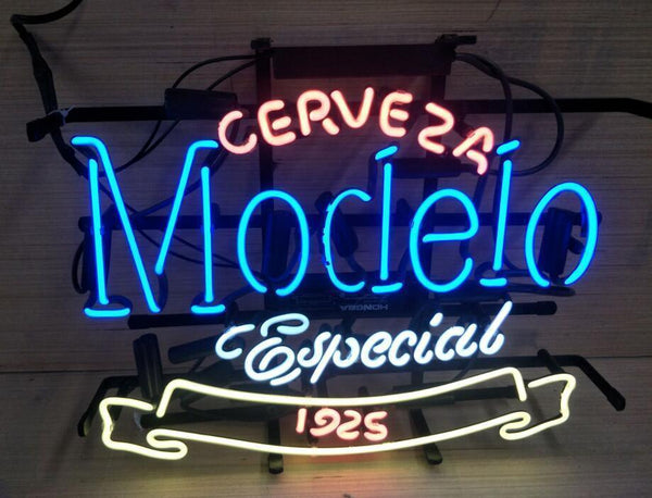 Cerveza Modelo Especial 1925 Neon Sign Light Lamp