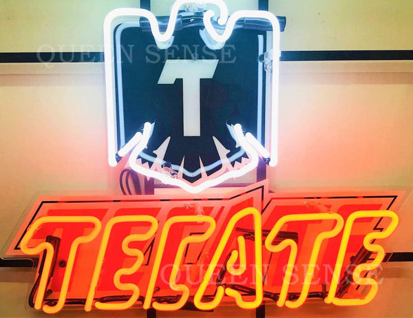 Cerveza Tecate Eagle HD Vivid Neon Sign Light Lamp