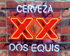 Cerveza Dos Equis XX Beer Neon Sign Light