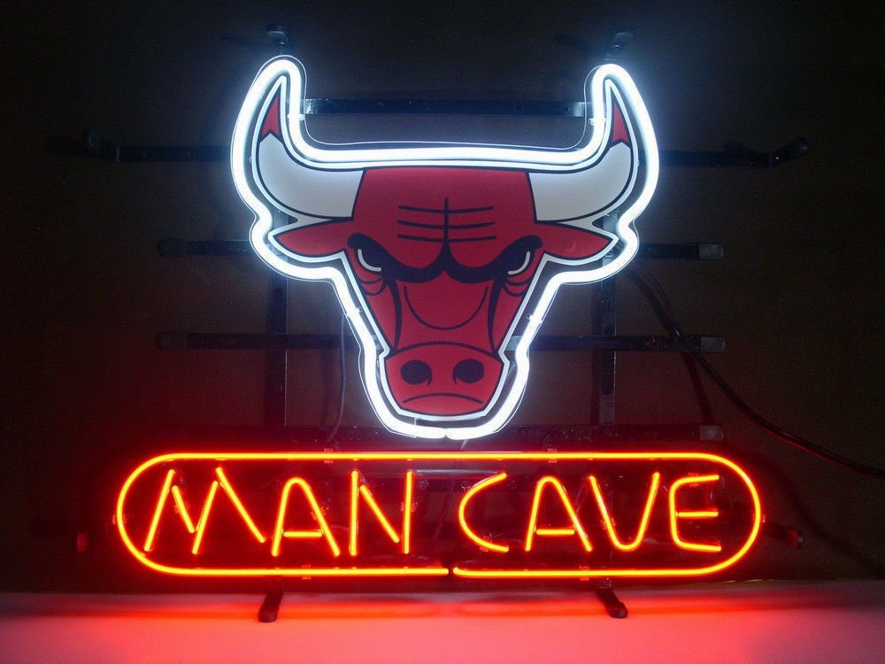 Detroit Lions Man Cave Neon Sign Light Lamp –