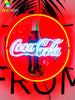 Coca Cola Bottle Coke HD Vivid Neon Sign Lamp Light