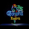 Desung New Corona Extra Parrot Palm Tree Bar Light Lamp Beer Neon Sign