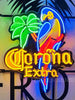 Corona Extra Parrot Palm Tree Beer Light Lamp Neon Sign with HD Vivid Printing Technology