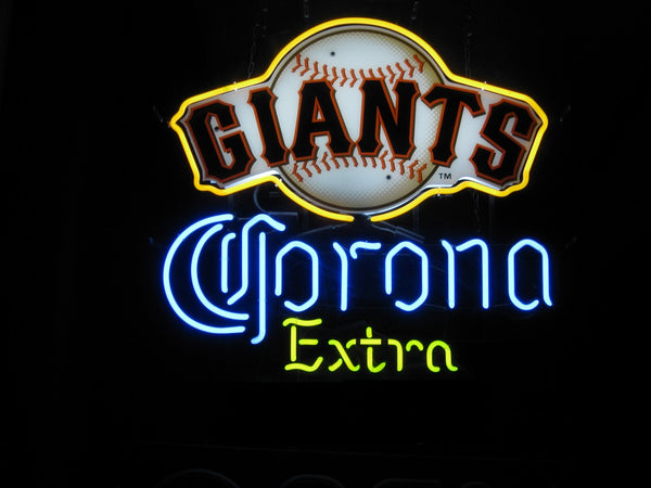 Corona Extra San Francisco Giants Neon Sign Light Lamp