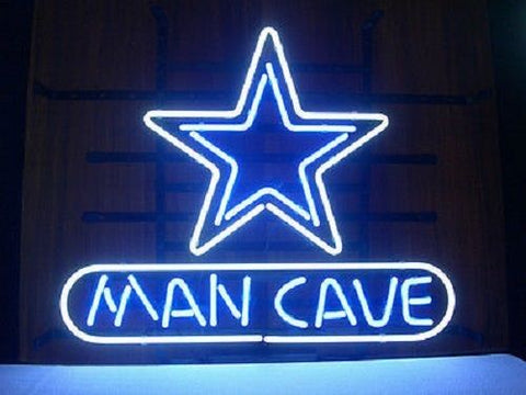 Dallas Cowboys Man Cave Neon Sign Light Lamp