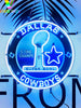 Dallas Cowboys Super Bowl Championship HD Vivid Neon Sign Lamp Light