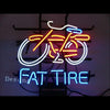 Desung Fat Tire Bike Bicycle (Alcohol - Beer) Neon Sign