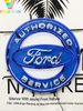 Ford Authorized Service Auto HD Vivid Neon Sign Lamp Light