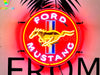 Ford Mustang Auto Dealer HD Vivid Neon Sign Lamp Light