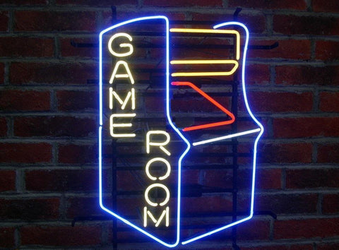 Game Room Atari Game Arcade Neon Sign Light Lamp