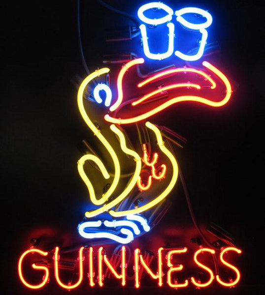 Guinness Toucan Beer Neon Sign Light Lamp