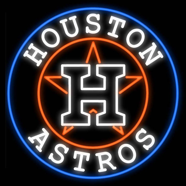 Houston Astros World Series Champions Neon Sign Lamp Light