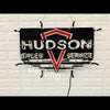Desung Hudson Sales Service (Auto) vivid neon sign, front view, turned off