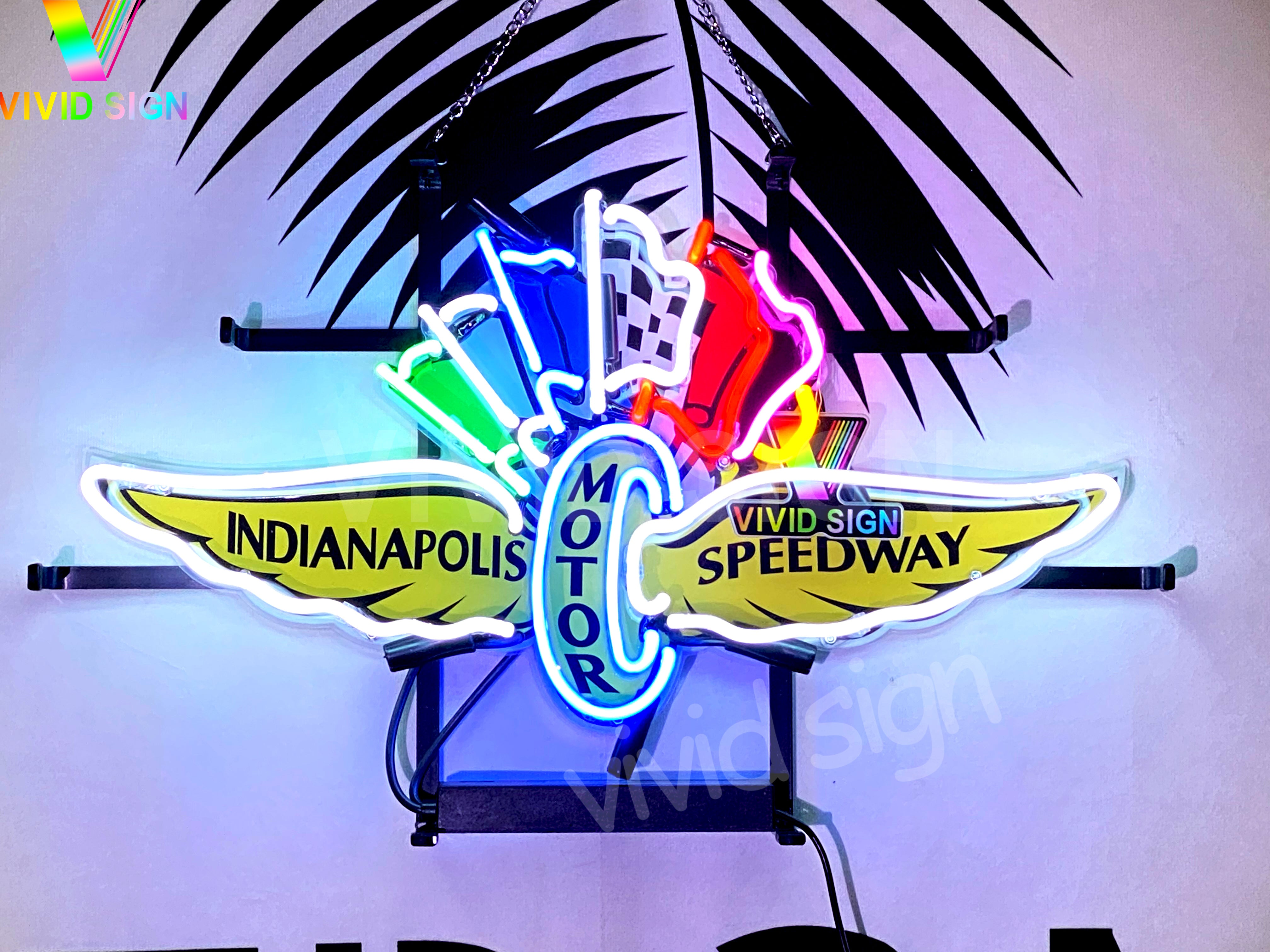 Indianapolis Sign Led Indianapolis Motor Speedway HD Vivid Neon Sign Lamp Light – neonsign.us
