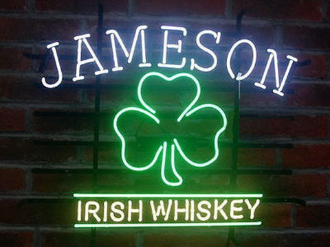 Jameson Irish Whiskey Neon Light Sign Lamp