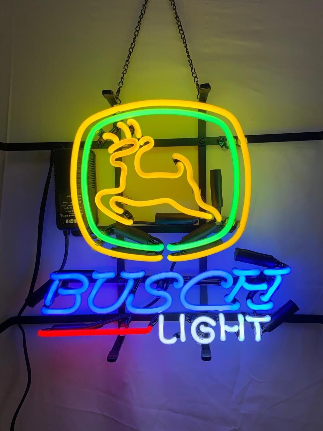New St. Louis Cardinals Busch Beer Real Glass Neon Sign Bar Light Home  Decor
