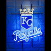 Desung Kansas City Royals (Sports - Baseball) vivid neon sign, front view, turned on