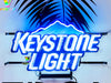 Keystone Light Mountain Beer HD Vivid Neon Sign Light Lamp