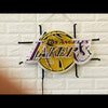 Desung Los Angeles Lakers (Sports - Basketball) vivid neon sign, front view, turned off