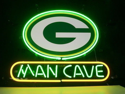 Green Bay Packers Man Cave Neon Sign