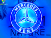 Mercedes Benz Auto Garage HD Vivid Neon Sign Lamp Light