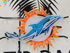 Miami Dolphins Logo HD Vivid Neon Sign Light Lamp