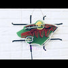 Desung Minnesota Wild (Sports - Hockey) vivid neon sign, front view, turned off