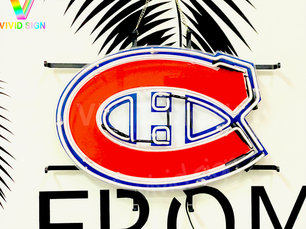 Montreal Canadiens HD Vivid Neon Sign Lamp Light