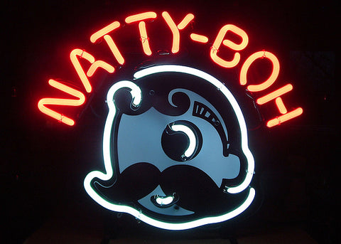 Natty Boh National Bohemian Beer Neon Sign Lamp Light