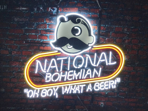 Natty Boh National Bohemian Beer Neon Light Sign Lamp