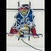 Desung New England Patriots (Sports - Football) vivid neon sign, front view, turned off
