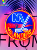 New York Islanders HD Vivid Neon Sign Lamp Light