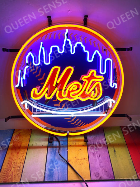 New York Mets HD Vivid Neon Sign Light Lamp