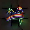 Parrot Palm Tree Rainbow Neon Sign Lamp Light