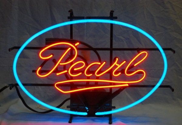 Pearl Brewing Beer Neon Sign Light Lamp