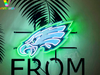 Philadelphia Eagles Logo HD Vivid Neon Sign Lamp Light