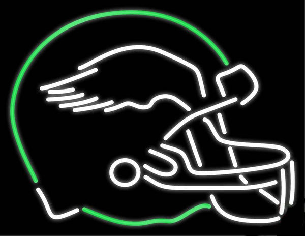 Philadelphia Eagles Helmet Neon Sign Light Lamp