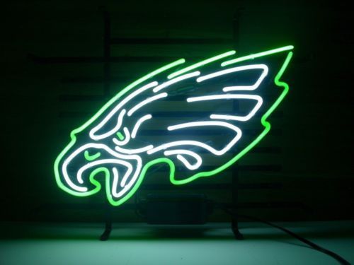 Philadelphia Eagles Logo Bar Neon Light Sign Lamp