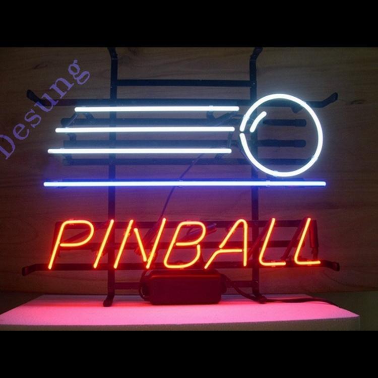 Neon Pinball Sign Pinball Game Arcade Neon Sign – neonsign.us