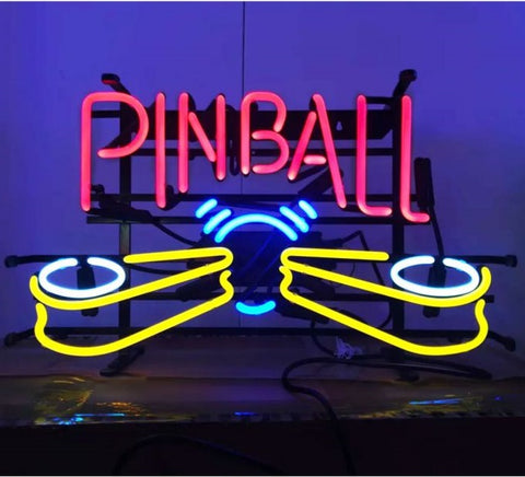 Pinball Machine Neon Sign Lamp Light