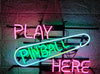 Play Pinball Here Bar Neon Sign Lamp Light