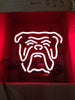 Red Dog Logo Neon Sign Light Lamp