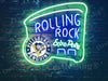 Rolling Rock Pittsburgh Penguins Neon Sign Light Lamp